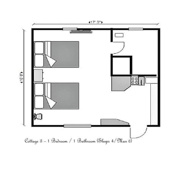 Cottage 3 - Pet Friendly - 1 Bedroom / 1 Bath Wolfeboro Extérieur photo